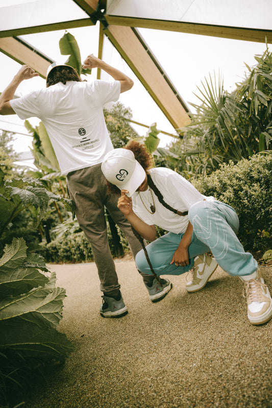 WHITE OVERSIZED GAOZZI BAMBOO T'Z { short sleeved } (Copy)