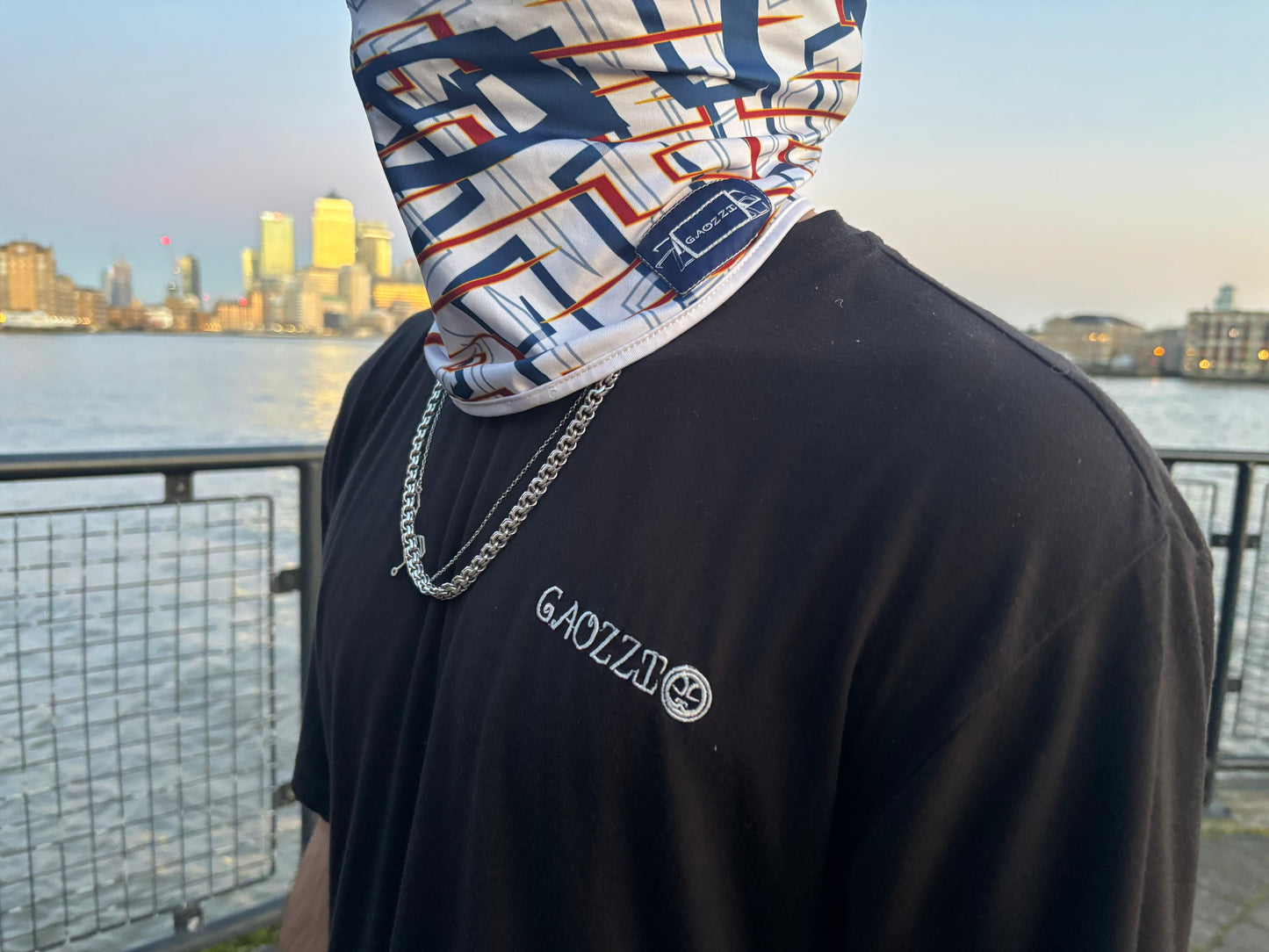 BLACK OVERSIZED GAOZZI BAMBOO T'Z { short sleeved }